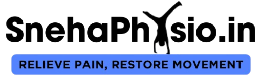 Snehaphysio logo, Physiotherapy website logo